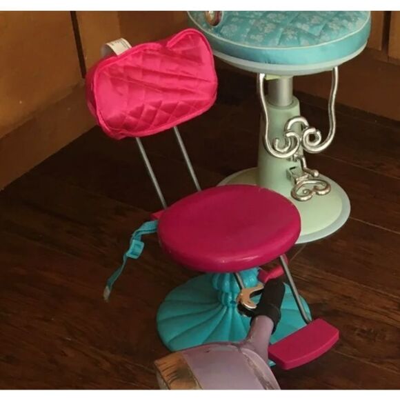 Pink & Blue Journey Girls Salon Chair - Picture 4 of 6